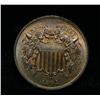 Image 3 : 1864 2 Cent Piece 2c Grades Gem Uncirculated ms65 RB 