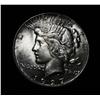 Image 3 : 1927-p Peace Dollar Grades Choice Uncirculated ms64/5  PQ