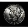 Image 4 : 1927-p Peace Dollar Grades Choice Uncirculated ms64/5  PQ