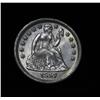 Image 3 : RARE & STUNNING 1857-o Liberty Seated Dime 10c Grades Gem Uncirculated ms65