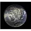 Image 2 : ***RARE  Rainbow Toned  1924-s Peace Dollar grades Choice Uncirculated ms64  RARE ***