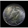 Image 3 : ***RARE  Rainbow Toned  1924-s Peace Dollar grades Choice Uncirculated ms64  RARE ***