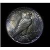 Image 4 : ***RARE  Rainbow Toned  1924-s Peace Dollar grades Choice Uncirculated ms64  RARE ***