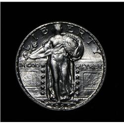 1929-p Standing Liberty 25c Grades Select Uncirculated ms63