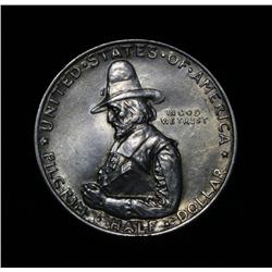1920-p Pilgrim Tercentenary Commemorative Half Dollar 50c Grades Choice Uncirculated ms64