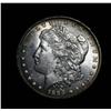 Image 1 : Rainbow Toned 1893-p Morgan Dollar Grades Select Uncirculated ms63