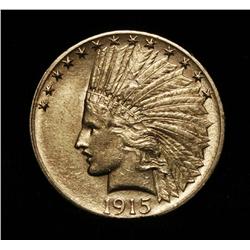 1915-p $10 Indian Gold Grades Uncirculated ms61