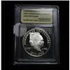 Image 1 : 1990-p Eisenhower Centennial Proof Commemorative Silver Dollar graded PR70 DCAM