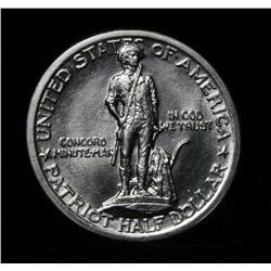 1925 Lexington-Concord Sesquicentennial 50c Commemorative Grades Choice Uncirculated ms64