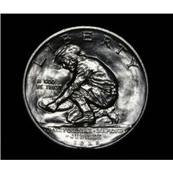 1925-s California Diamond Jubilee Commemorative Half Dollar.  Grades Gem Uncirculated ms65