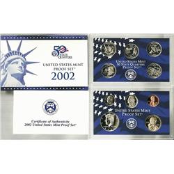 2002 United States Mint Proof Set