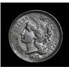 Image 1 : 1866 Three Cent Nickel 3c grades Select Uncirculated au58/ms60 Slider