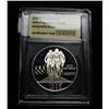 Image 1 : 1995-p Olympic Cycling Proof Commemorative Silver Dollar Graded PR70 DCAM