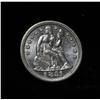 Image 2 : 1851-p Liberty Seated Dime 10c Grades Select Uncirculated ms63
