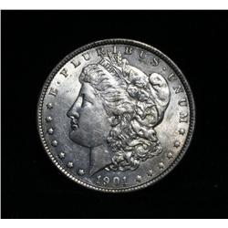 Rare 1901-p Morgan Dollar Grades Select Uncirculated ms62  RARE