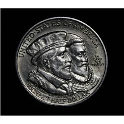 1924 Huguenot-Walloon Tercentenary Commemorative 50c Grades Choice Uncirculated ms64