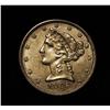 Image 1 : 1906-d Coronet Head $ Half Eagle Liberty Gold grades Select Uncirculated ms63
