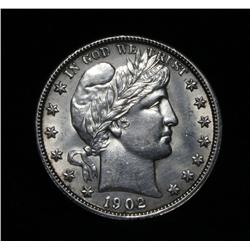 ***RARE   1902-o Barber Half Dollar 50c Grades Select Uncirculated ms62  RARE***