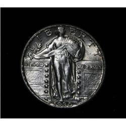 1930-p Standing Liberty 25c Graded ms62