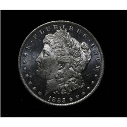 RARE DMPL 1885-o Morgan Dollar Grades Gem Uncirculated ms65 DMPL