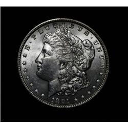 ***RARE  1891-p Morgan Dollar $1 Grades Choice Uncirculated ms64 RARE***