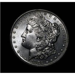 1881-s Morgan Dollar Grades Gem Uncirculated ms65++ PQ