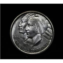 1936-d Arkansas Centennial Commemorative 50c Grades Gem Uncirculated ms66