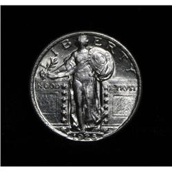 1928-p Standing Liberty 25c Grades Choice Uncirculated ms64