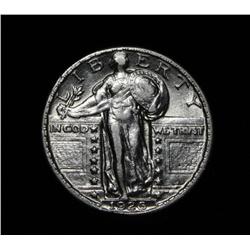 1926-p  Standing Liberty 25c Grades au50