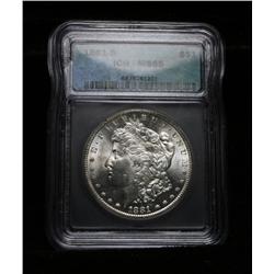 1881-s Morgan Dollar Certified and Graded ms65 by ICG