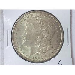 1921 MORGAN SILVER DOLLAR