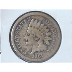 1861 INDIAN HEAD CENT