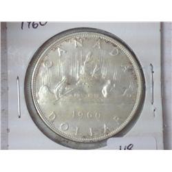 1960 CANADA SILVER DOLLAR