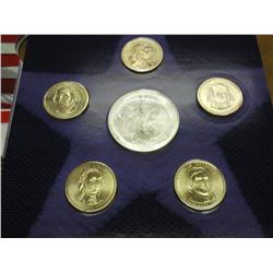 2007 US MINT ANNUAL UNC DOLLAR COIN SET