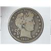 Image 1 : 1902 BARBER HALF DOLLAR