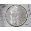 Image 1 : 1881-S MORGAN SILVER DOLLAR (UNC)
