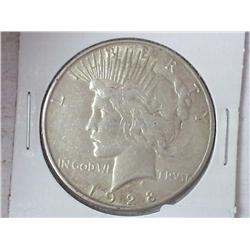 1928-S PEACE SILVER DOLLAR