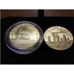 2-1986-S STATUE OF LIBERTY HALF DOLLARS PROOF