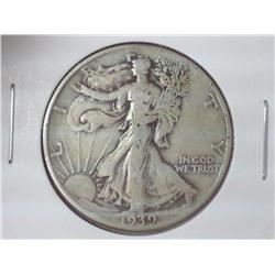 1939 WALKING LIBERTY HALF DOLLAR