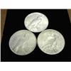 Image 2 : 3-1922-P PEACE SILVER DOLLARS
