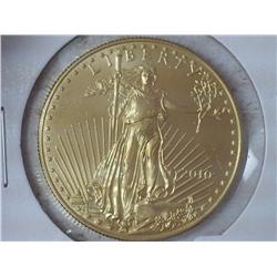 2010 US GOLD $50 (UNC) 1 OUNCE OF FINE GOLD