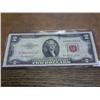 Image 1 : 1953 US TWO DOLLAR RED SEAL NOTE