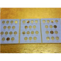 WHITMAN ALBUM OF BARBER QUARTERS (8 COINS)