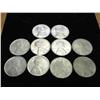 Image 1 : 10 ASSORTED 1943 STEEL WAR CENTS (EF-UNC)