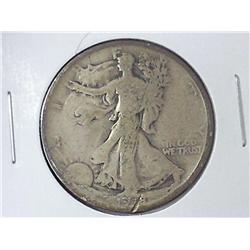 1918 WALKING LIBERTY HALF DOLLAR