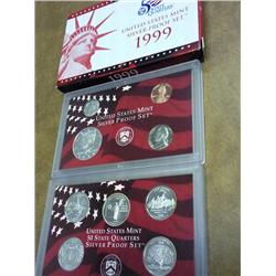 1999 US SILVER PROOF SET (THIS IS THE GOOD ONE)
