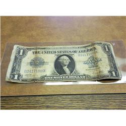 1923 US LARGE SIZE $1 SILVER CERTIFICATE
