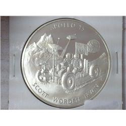 1 OZ. STERLING SILVER MEDAL APOLLO 15