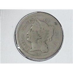 1873 THREE CENT PIECE (NICKEL)