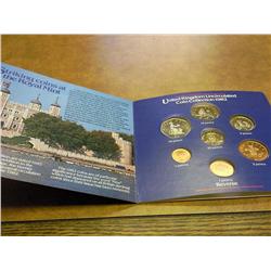 1982 UNITED KINGDOM UNC COIN COLLECTION